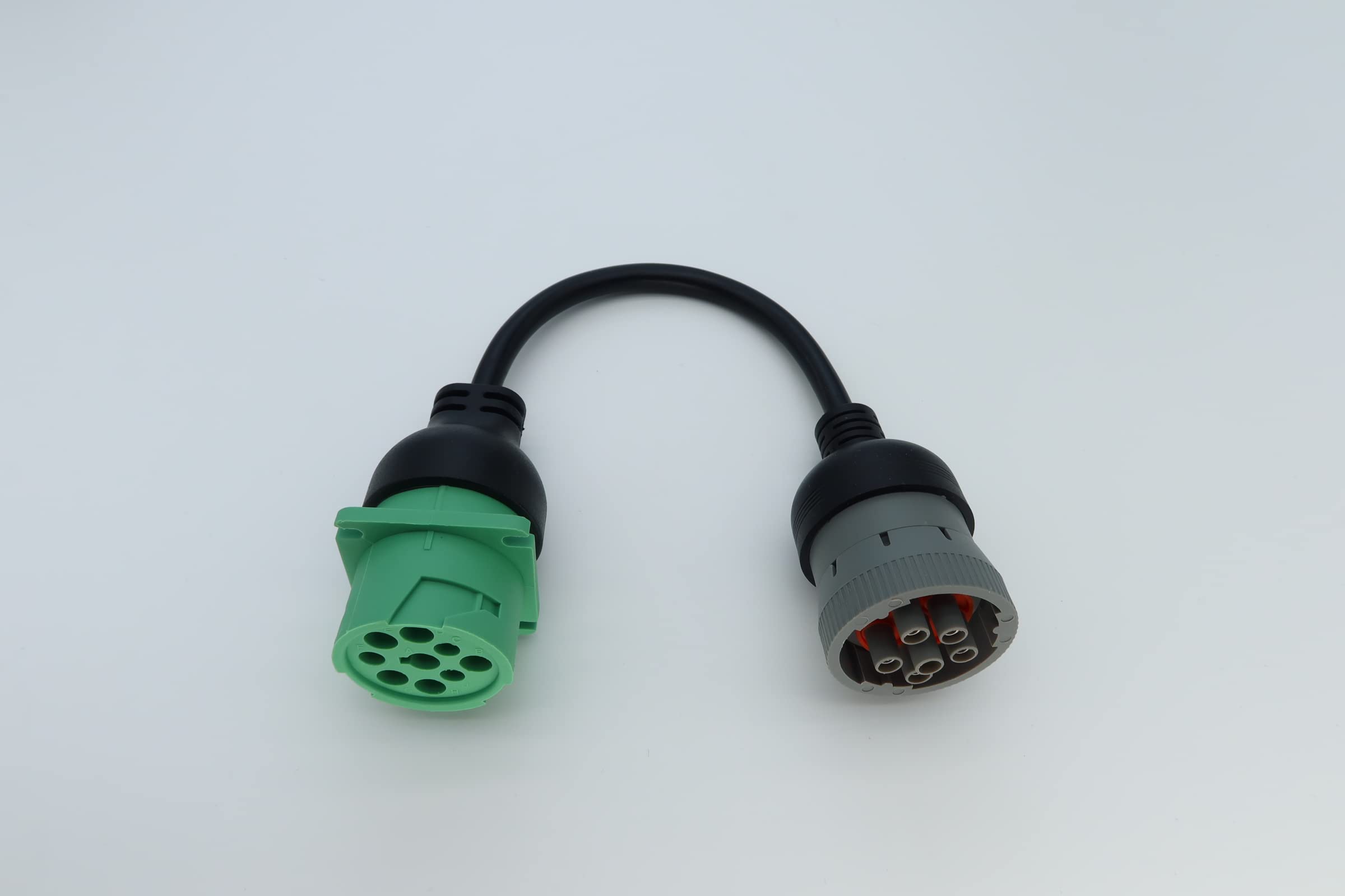 Amazon.com: 6pin J1708 to Type2 Green 9pin J1939 Adapter Cable for
